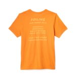 Heatbuster T-Shirt Orange Back