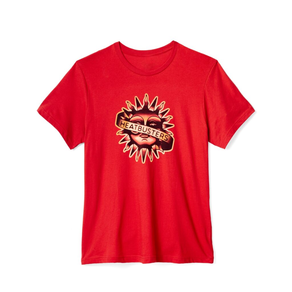 Heatbuster T-Shirt Red Front